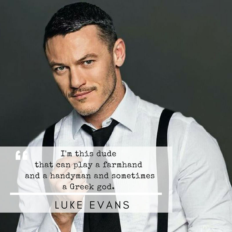 Luke Evans Quote Hardware love affairs Blog MelAROWE.com