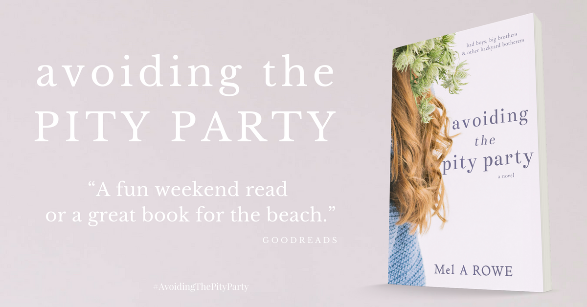 Avoiding The Pity Party ~ Your novel to read.