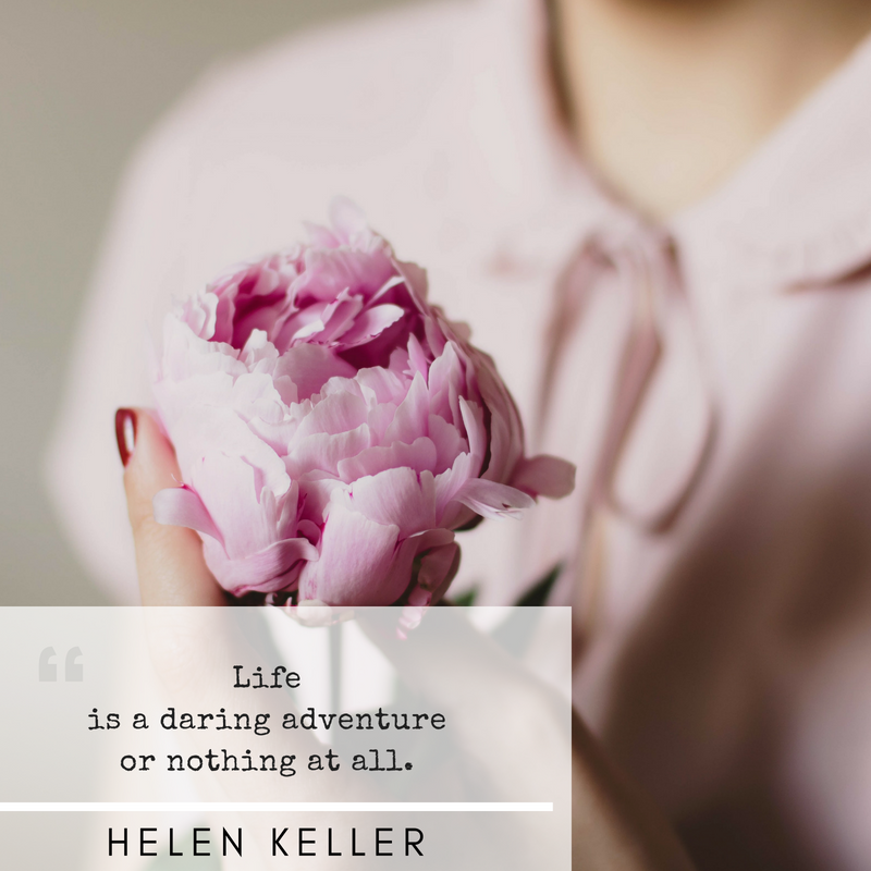 Helen Keller Quote MelAROWE.com