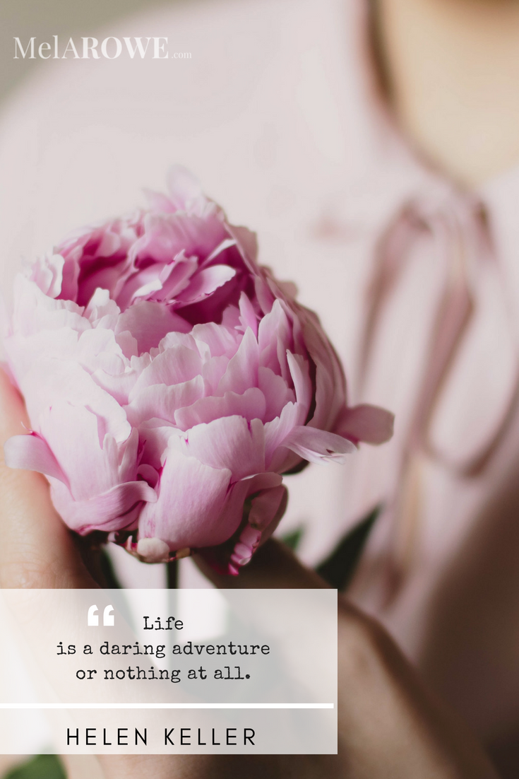 Helen Keller Quote (PIN) MelAROWE.com