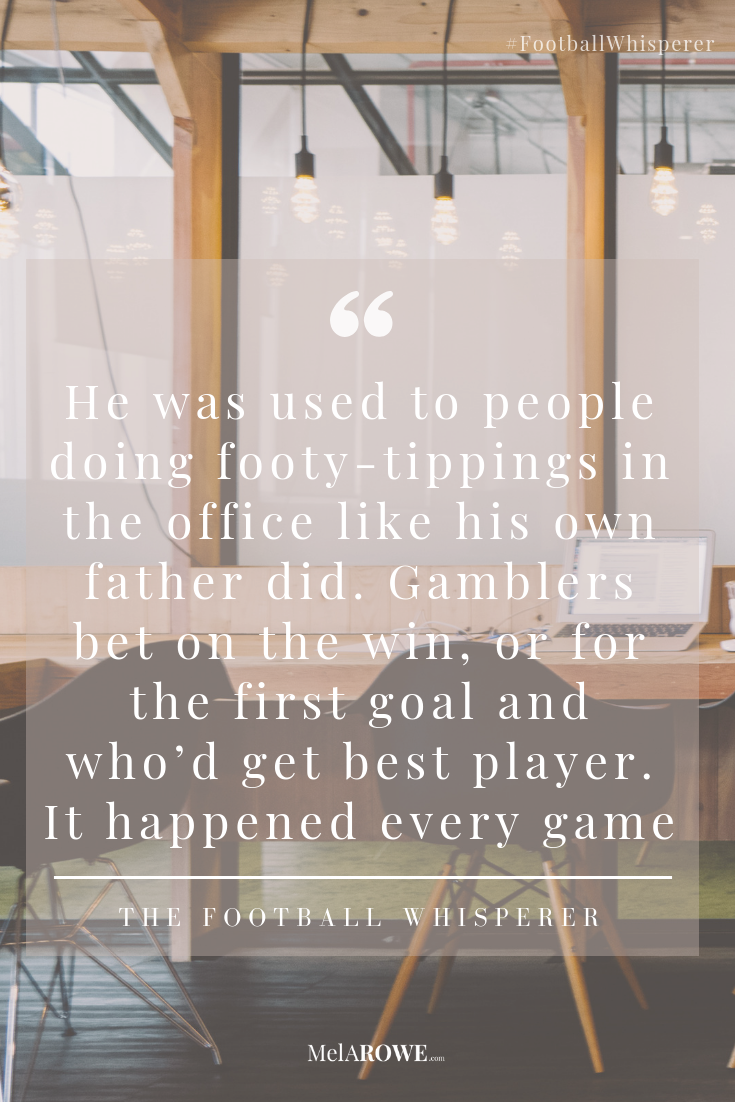 Can A Match Be Made Between Horseracing And Football? What could these two sports possibly have in common?And, how are these two sports part of the never-ending Australian love affair? #wordjourney #FootballWhisperer #findinglost #Escape2HEA
