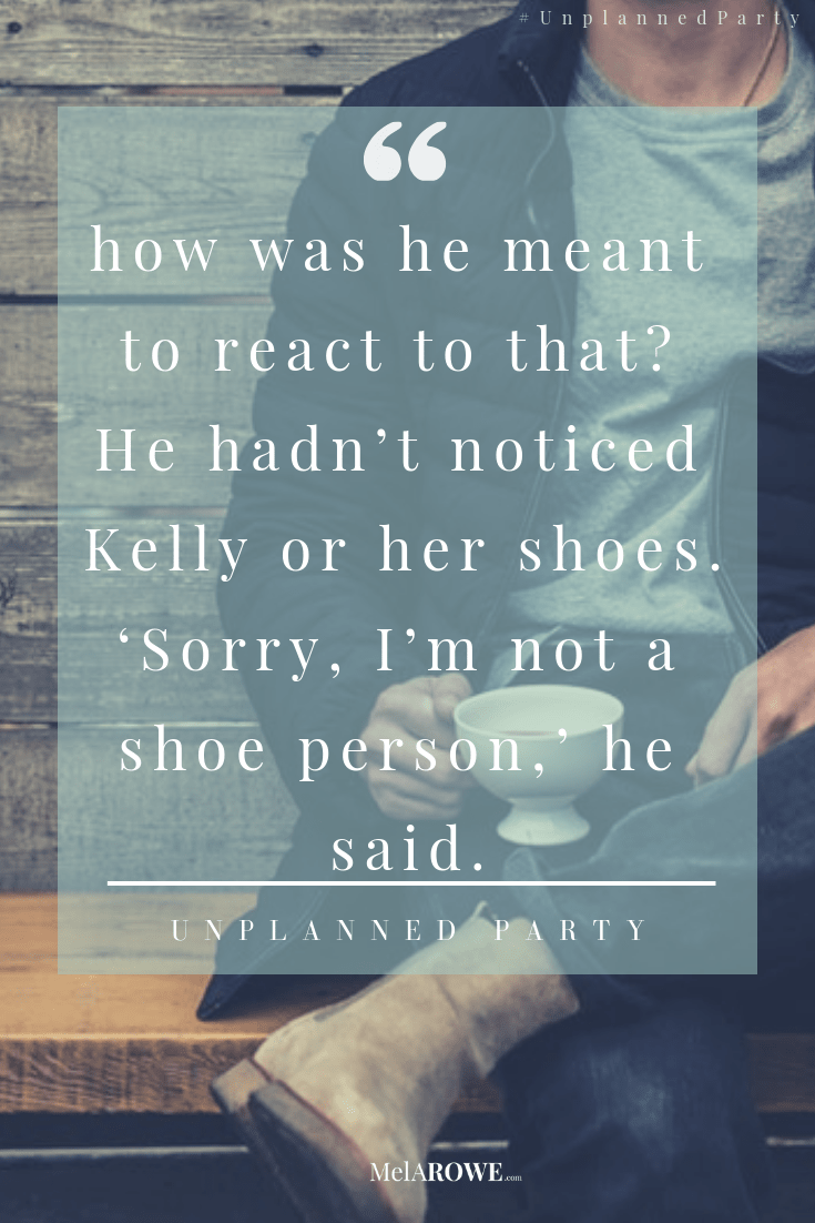 UParty shoe blog quote Pin 1-min