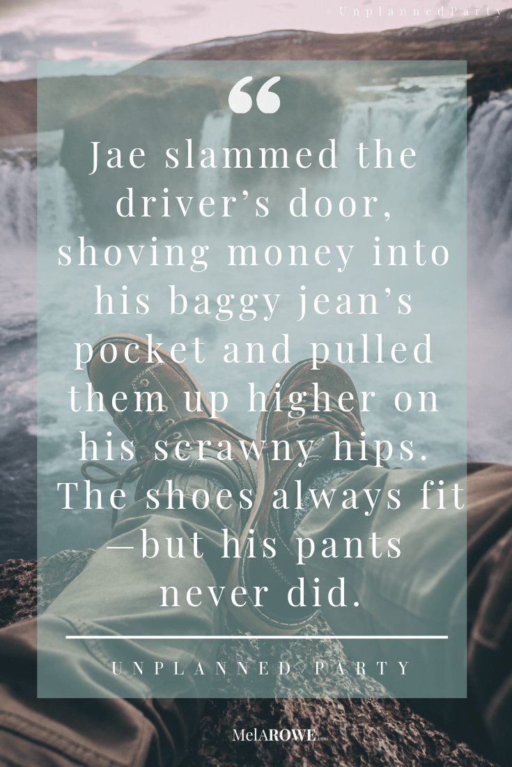 UParty shoe blog quote Pin 2-min