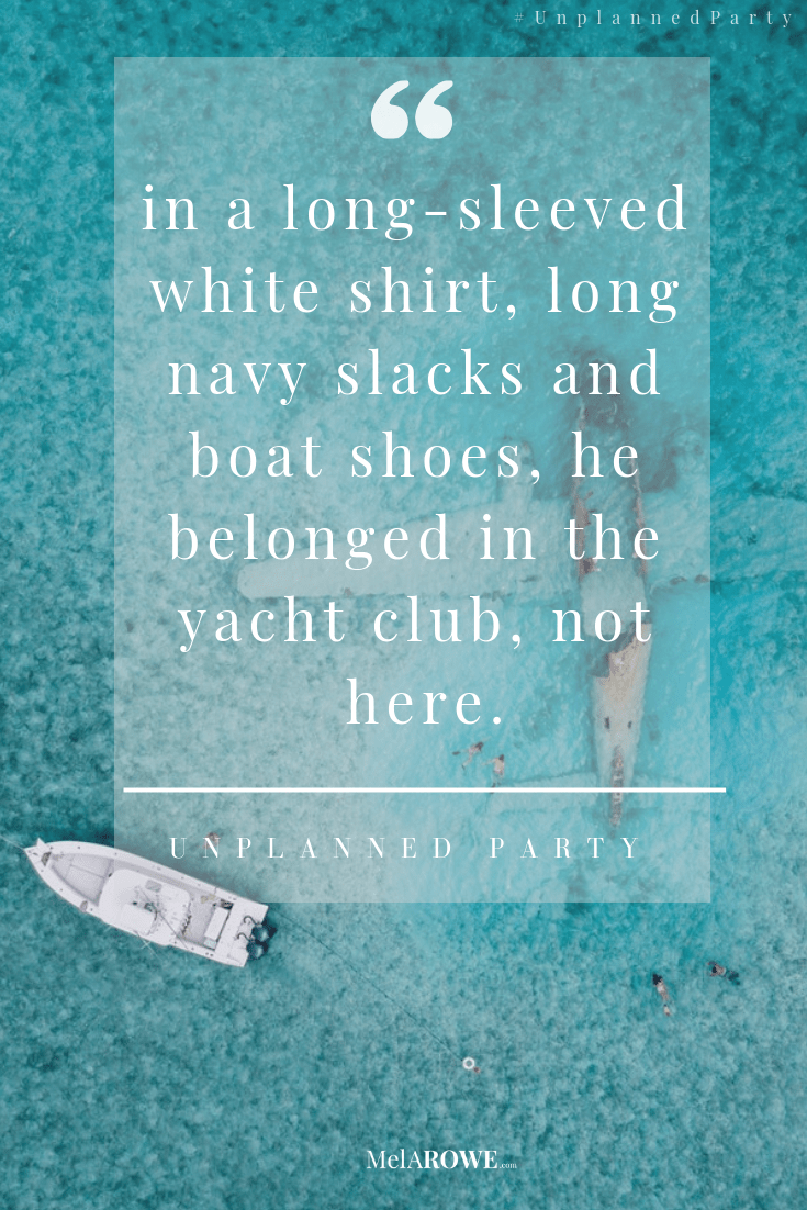 UParty shoe blog quote Pin 3-min