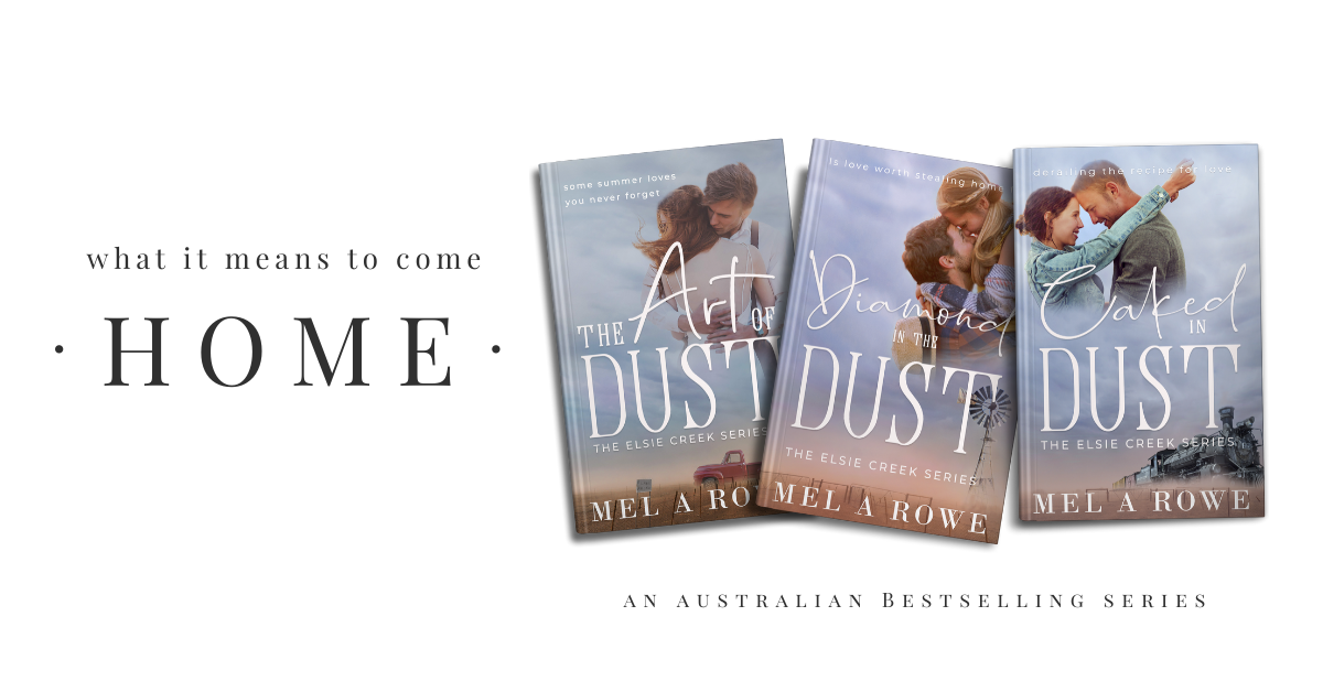 The covers of the Elsie Creek Series all together