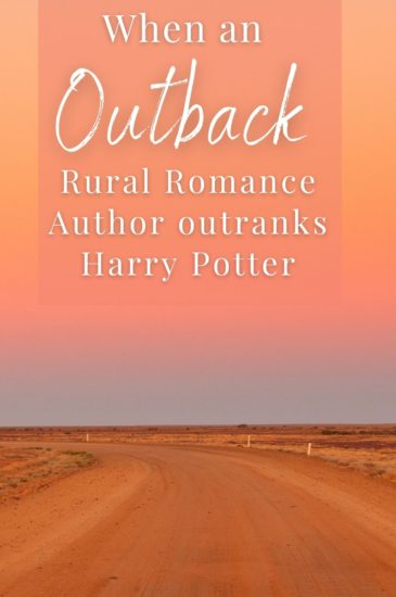 when an outback author outranks Harry Potter Pin (15)