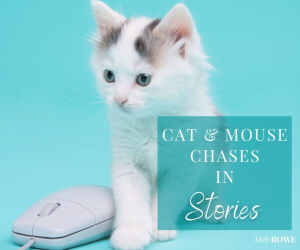 Cart and mouse chases in stories FB all about the romantic side of a cat-and-mouse-chase in stories