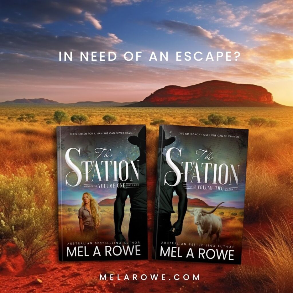 An epic rural romance series, with the tropes of forbidden workplace romance, fish-out-of-water, mixed with history and some family drama, you'll have a story set in the remote Australian Northern Territory Outback. There's nothing else like it on the market!