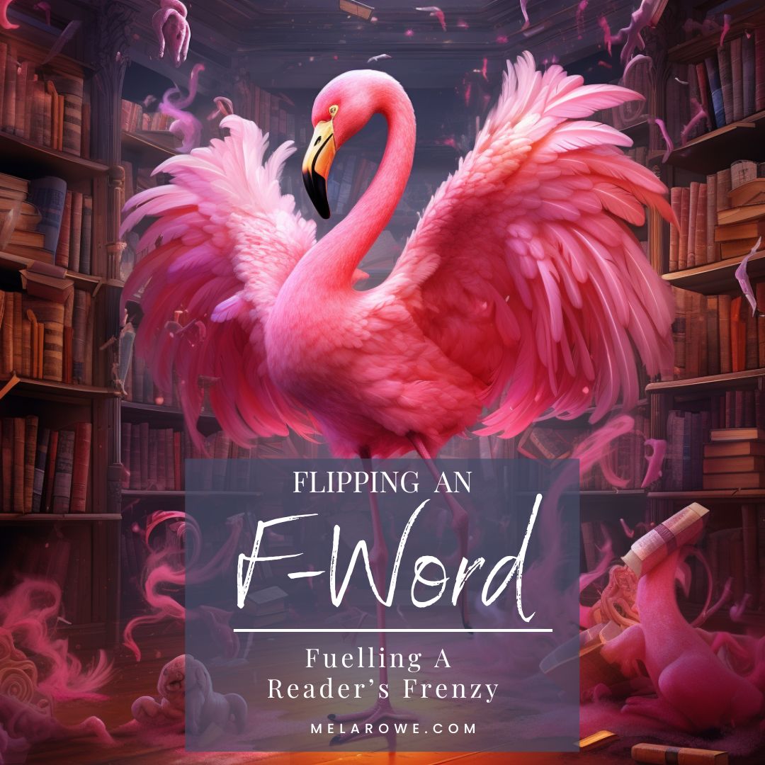 A flamingo flaps their feathers as we discuss the F-word.