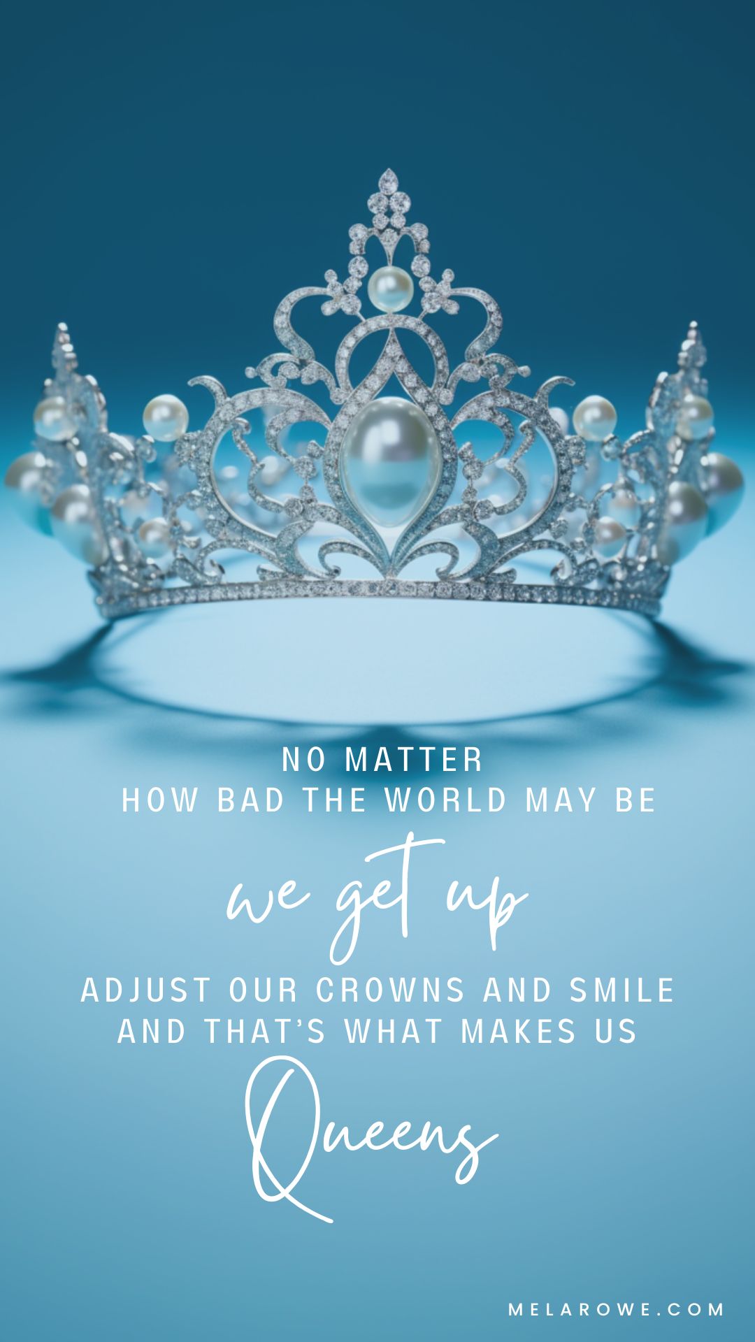 buffaloes and Tiara blog pin (5) Quote about queens and their crowns from the book: Buffalo Dust by Mel A ROWE