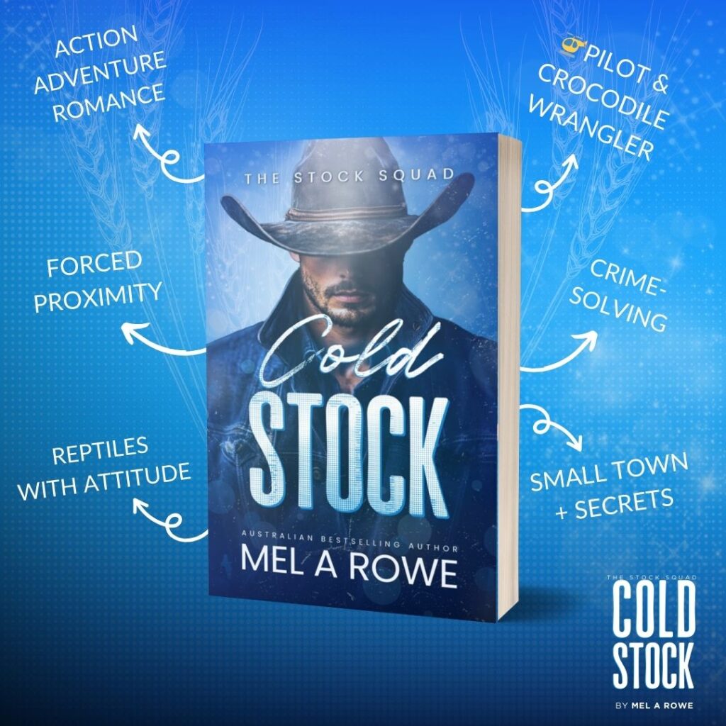 The tropes for Cold Stock, mainly and action adventure romance with livestock crime to solve...