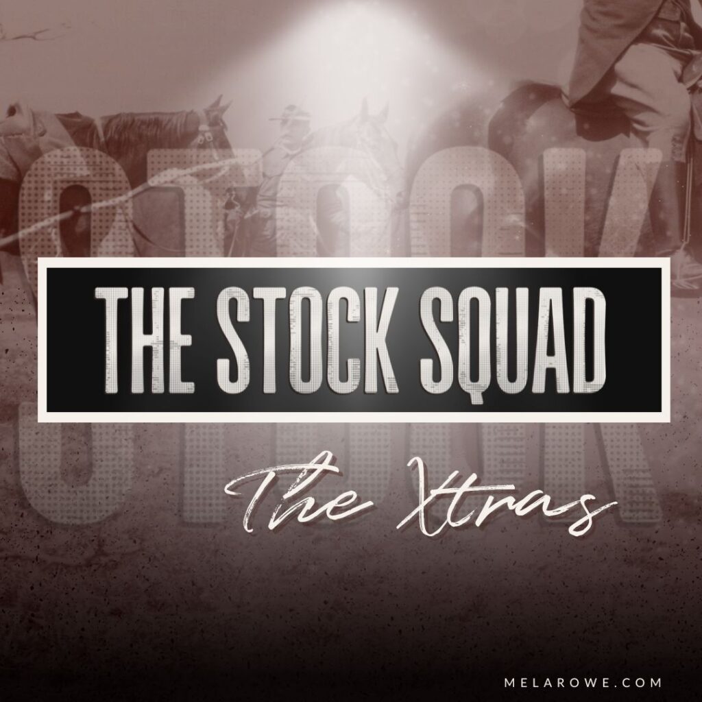 Exclusive behind the scenes gifts for readers of the Stock Squad Series by Mel A ROWE.